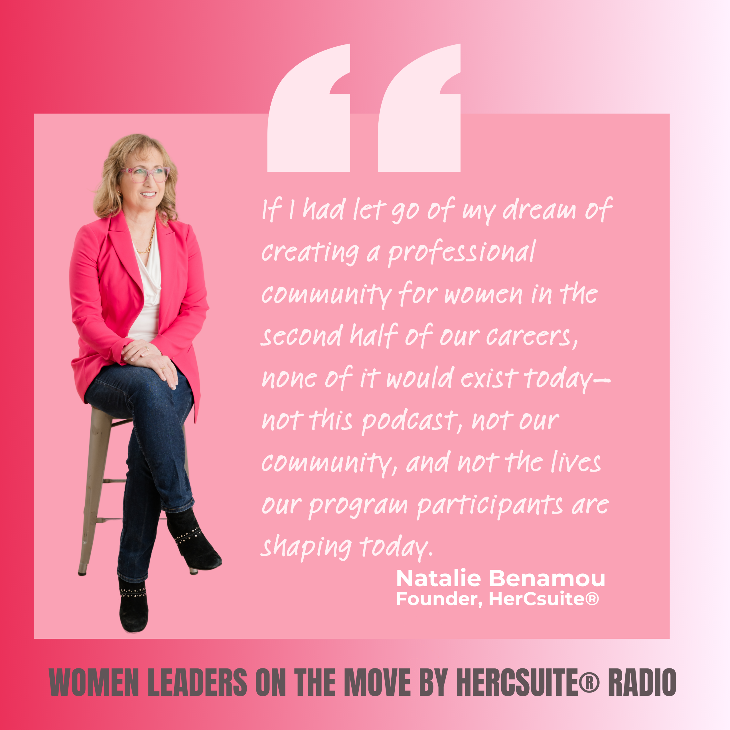 Podcast quote dream bigger