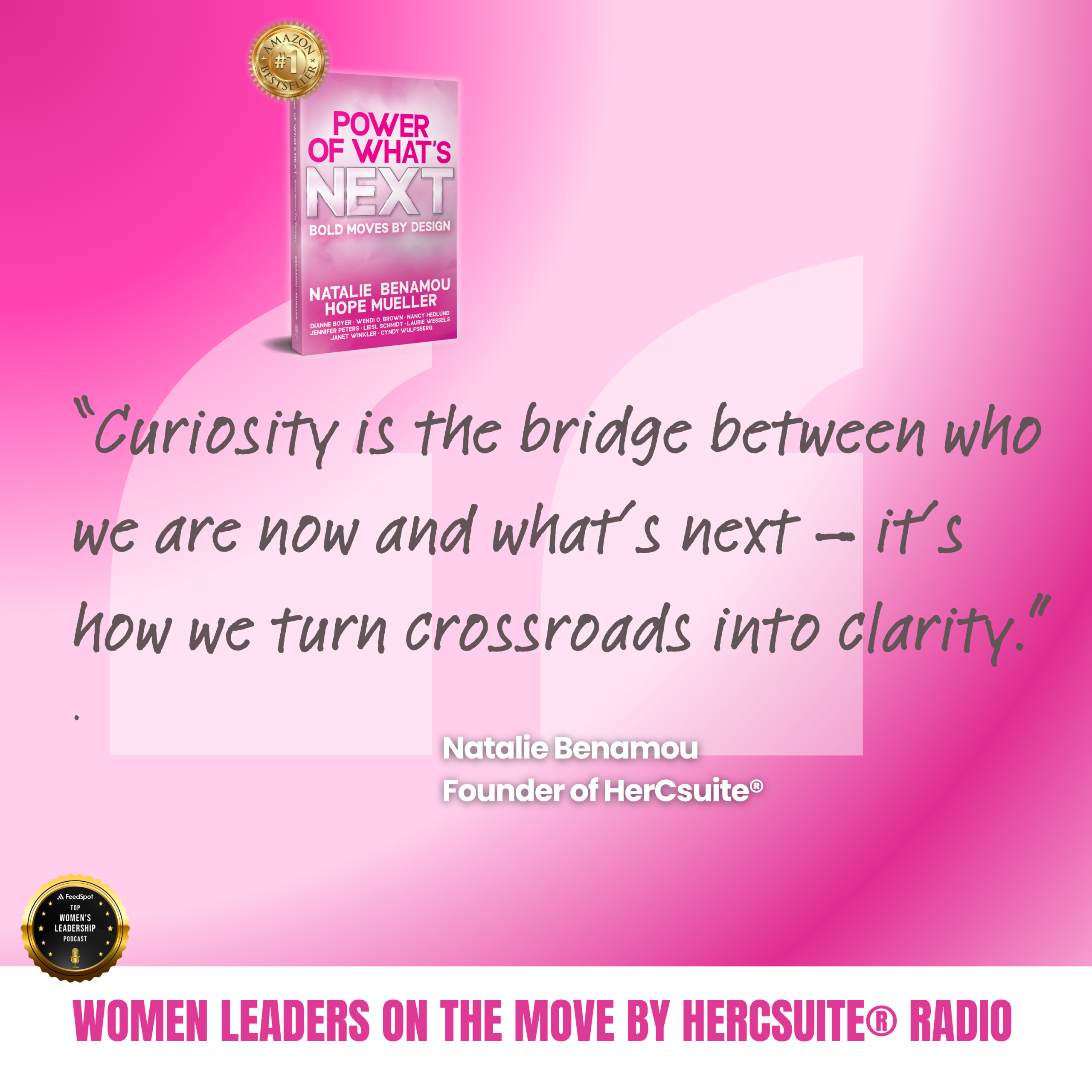 Why Curiosity and AI quote with Natalie Benamou Amanda Clark Quote 2