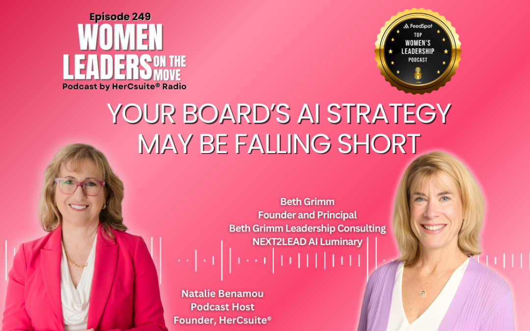 Your Board’s AI Strategy May Be Falling Short with Beth Grimm