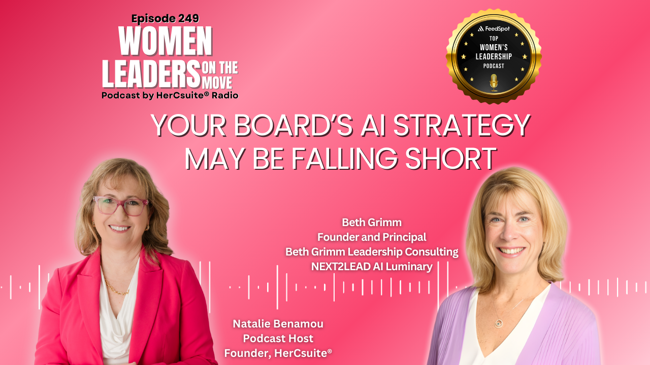 Your Board’s AI Strategy May Be Falling Short with Beth Grimm