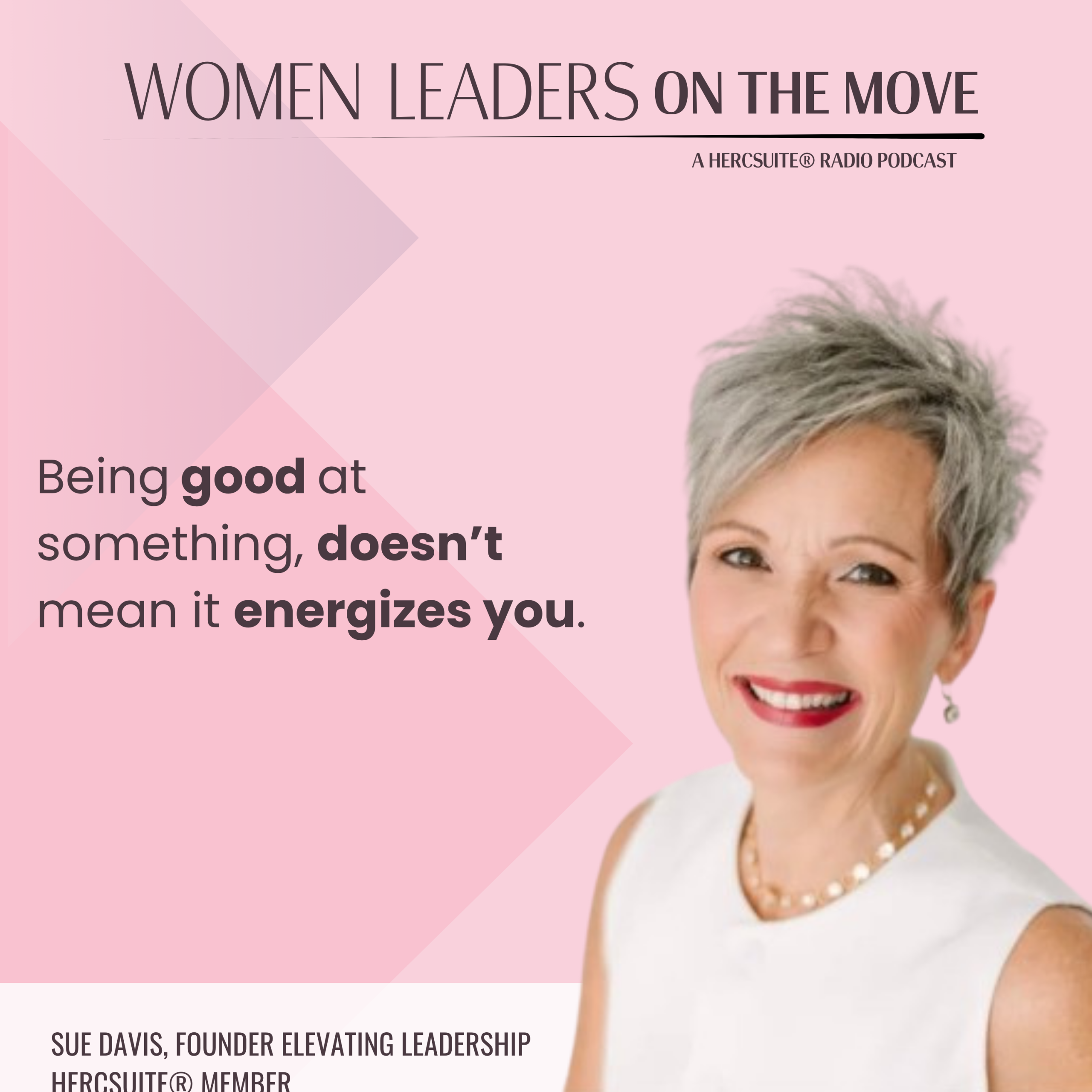 Tap Into Your Genius with Sue Davis-1 Sue Davis smiling in a white dress