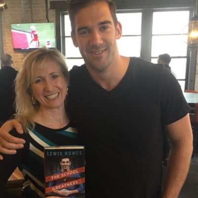 Natalie with Lewis Howes